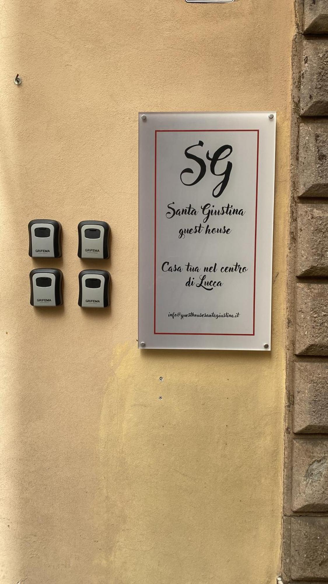 Guest House Santa Giustina Lucca Centro Storico 외부 사진